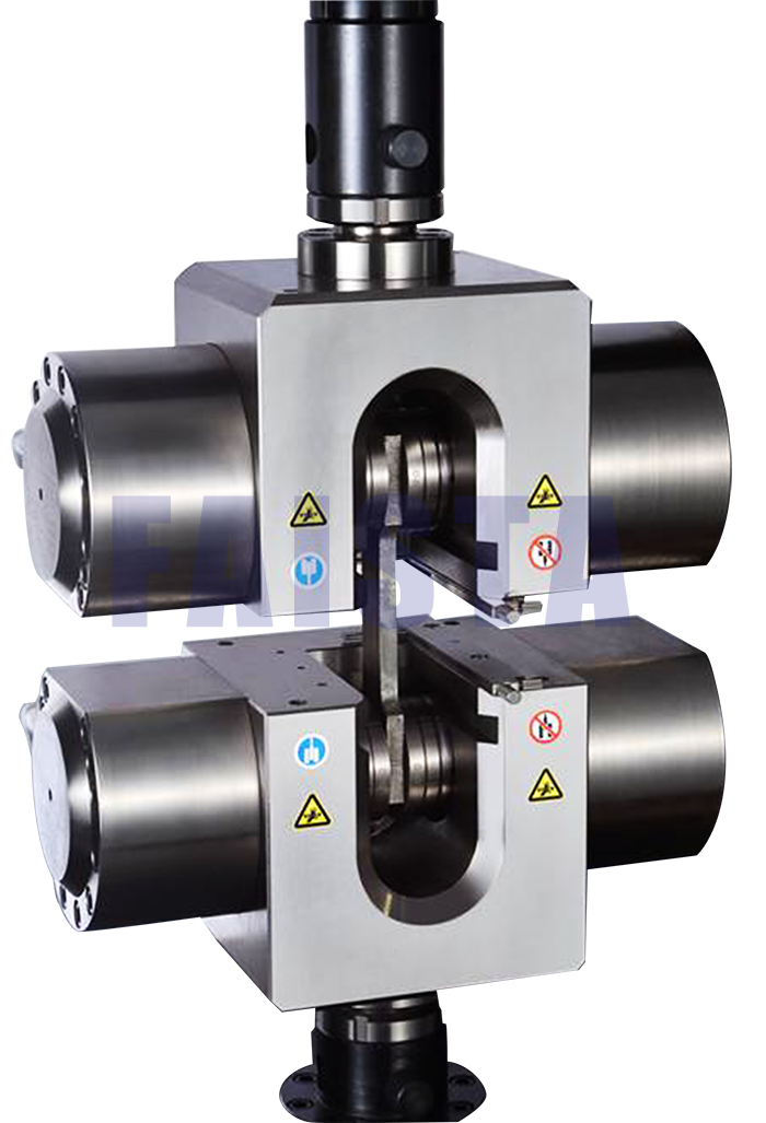 液压双面平推拉伸夹具